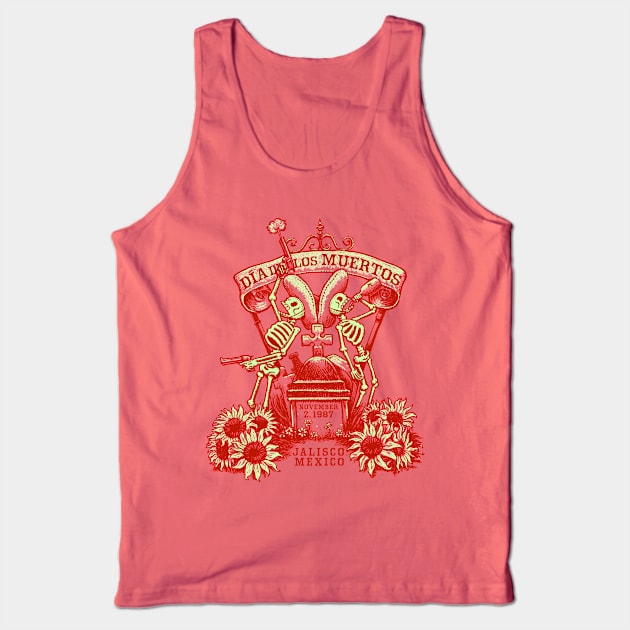 Dia de los Muertos - Day of the Dead Tank Top by KillerRabbit